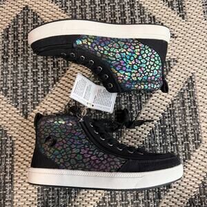 Billy Kids Classic High II Black Leopard Size 3 Wide